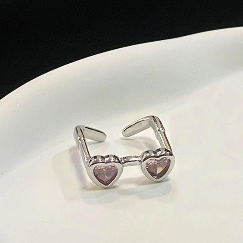Quirky Glasses - Shaped Ring Set: Copper - Made, Playful & Stylish Finger Accessories