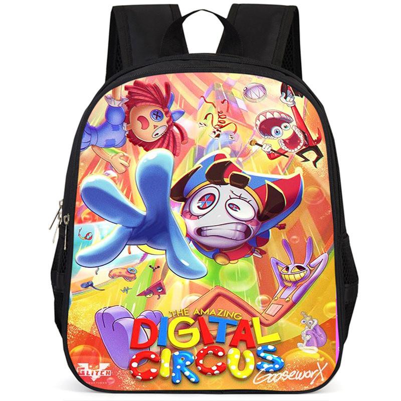 The Amazing Digital Circus 15 Inch Backpack Stylish Oxford Cloth Student Bag