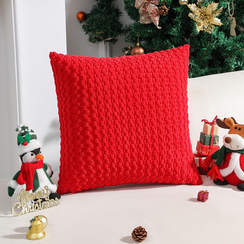 Corduroy Three-dimensional Bubble Particle Pillow Cushion Cushion Cover Home Living Room Sofa Back Pillow Cover