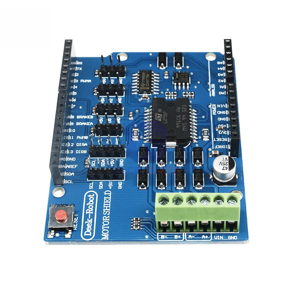 diymore L298P L298  DC Motor Driver Board for Arduino  R3  H-Bridge 2 Way Relay 5V 12V