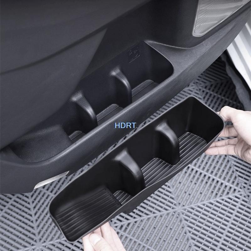 For Toyota Sienna/Granvia  + Car Styling Door Handle Storage Box Dust Proof Cover Protector Decoration Accessories Auto Part