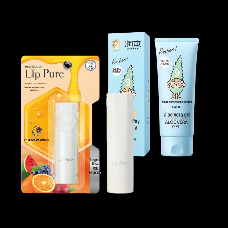 

Mentholatum Honey Lip Balm & Aloe Vera Gel Bundle