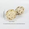 1pc-Chewing Weaving Ball Rabbit Small Animal Interactive Chewing Toy Natural Grass Ball