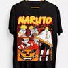 Naruto Shippuden T-shirt Itachi Uchiha Japanese Anime Manga Style T-shirt Summer New Retro Fashion Men and Women Streetwear