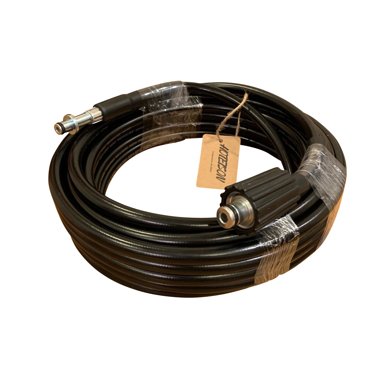 

HOTEISON High-Pressure Washer Karcher Extension Hose with Hook and Pin Connection, 10m, 40MPa, 60℃, K2.010, JTK22, etc., Standard Hose Replacement!