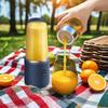 Elektrischer Entsafter Tragbarer Smoothie-Mixer USB-wiederaufladbar Küchenmaschine Obstwerkzeug Mini-Entsafter Mixerbecher Küchenzubehör