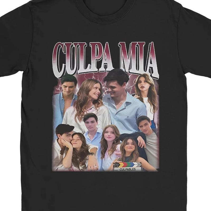 Movie Themed Tshirt From Guilty Classic Movie Portrait Mens Tshirt Summer New Mens and Womens Casual Fashion Tshirt