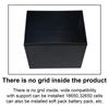 12V 24Ah 18650 Battery Holder with Easy Carry Handle and Superior Insulation Portable Empty Container