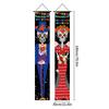 Day of The Dead Decoration Halloween Decoration Outdoor Door Hanging Flags Mexican Party Scary Accessorie Home Decor