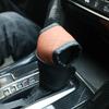 Leder Schalthebelmanschette Automatikgetriebe Seitenwählhebelabdeckung Reparatur abgenutzter Schalthebelmanschetten DIY Auto Innenraum für Auto SUV/LKW