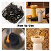 Luxury Incense Diffuser Hollow Out Aromatherapy Burner Yoga Glitter Base Incense Burner  Office