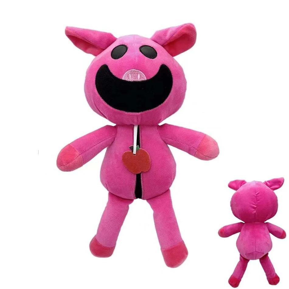 Smiling Critters Plush Toy New Monster Catnap Yellow Dog Plushies Stuffed Pillow Doll Toys Game Fans for Cuddly Fluffy Huggable Kawaii Comfort