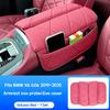 Per BMW X5 X6 X7 G05 G06 G07 2019-2025 copertura protettiva in pelle per scatola bracciolo X5L imbottitura rialzante bracciolo controllo centrale accessori