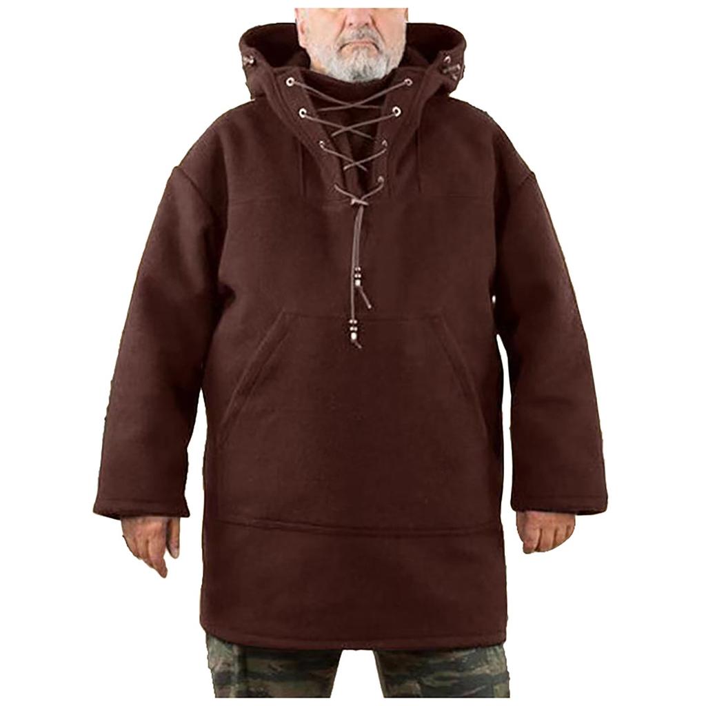 Męska wełniana gruba kurtka zimowa na co dzień Kolor Plus Size Sweter na co dzień