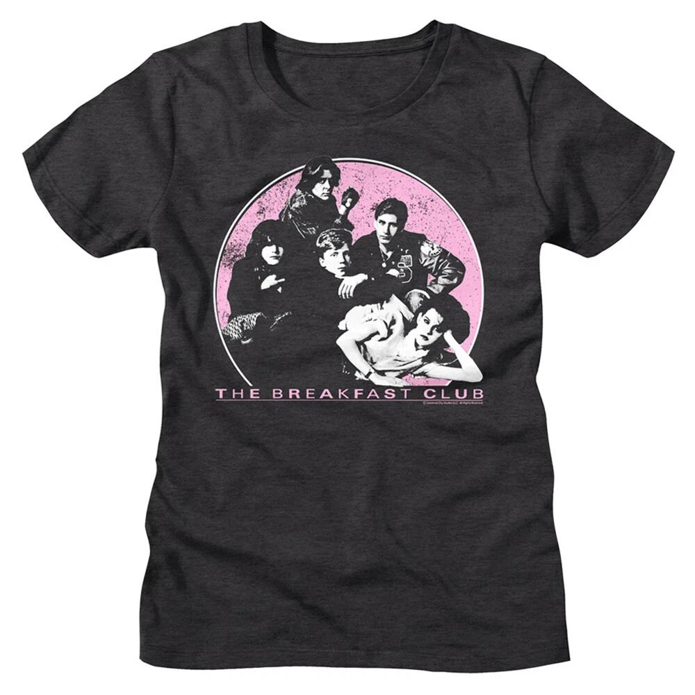 

The Breakfast Club Cast Circle Photo Women s T Shirt Classic Movie Merch L