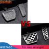 Stainless Steel Car Pedals for Jeep Wrangler JL 2018 -  AT Accelerator Brake Pedal Protective Cover Interior