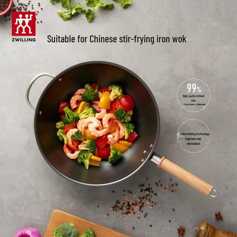 Zwilling Enjoy 32cm Iron Wok