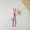 Bag Charm Star Woven Phone Strap Detachable Lost Mobile Phone Lanyard Braid Short Mobile Phone Charm Lanyard Patch