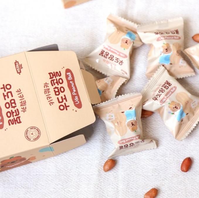 Kiki Quokka Udo Peanut Ball 49g | Premium Jeju Peanut Snack