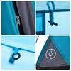Family Tent with Porch for 9 Persons Blue Quick Release