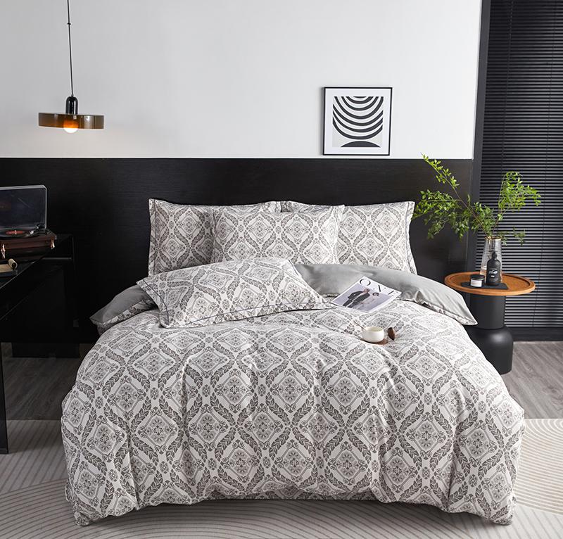 Duvet Cover Set Double-layer Yann Retro Bedding Set Bed Sheet Set Bed Linen Queen King Size Pillowcases