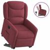 VidaXL Recliner Armchair Burgundy Red Fabric 3303197
