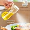 2in1 470ml Plastik Sprühöl Sprühflasche Sprühölspender Ölkrug Essigflasche BBQ Küche Backen Braten Picknick Küchenwerkzeug