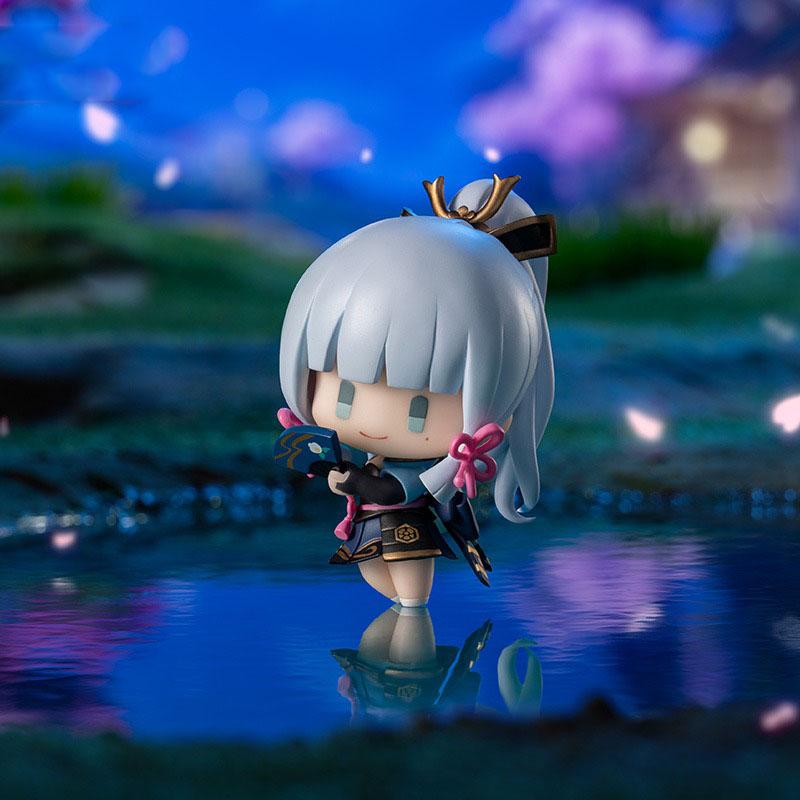New Genshin Impact Battle Stance Capsule Toys Series Blind Box Liyue Edition Anime Figure Model Set Collectible Decor Gifts