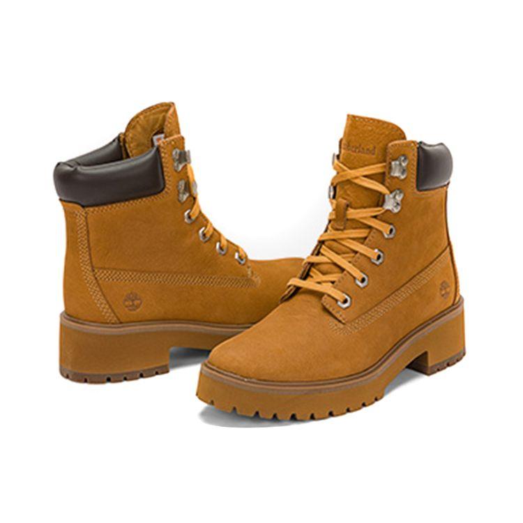 Timberland Casual Comfortable Short Outdoor Boots Women boots Wheat A5VPZW