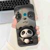 Für Realme 5 Pro Hülle Niedliche Panda-Blumen-Abdeckungen Weiche Silikonhüllen Für Realme 5 Realme5 Pro Stoßfeste Rückseite Fundas