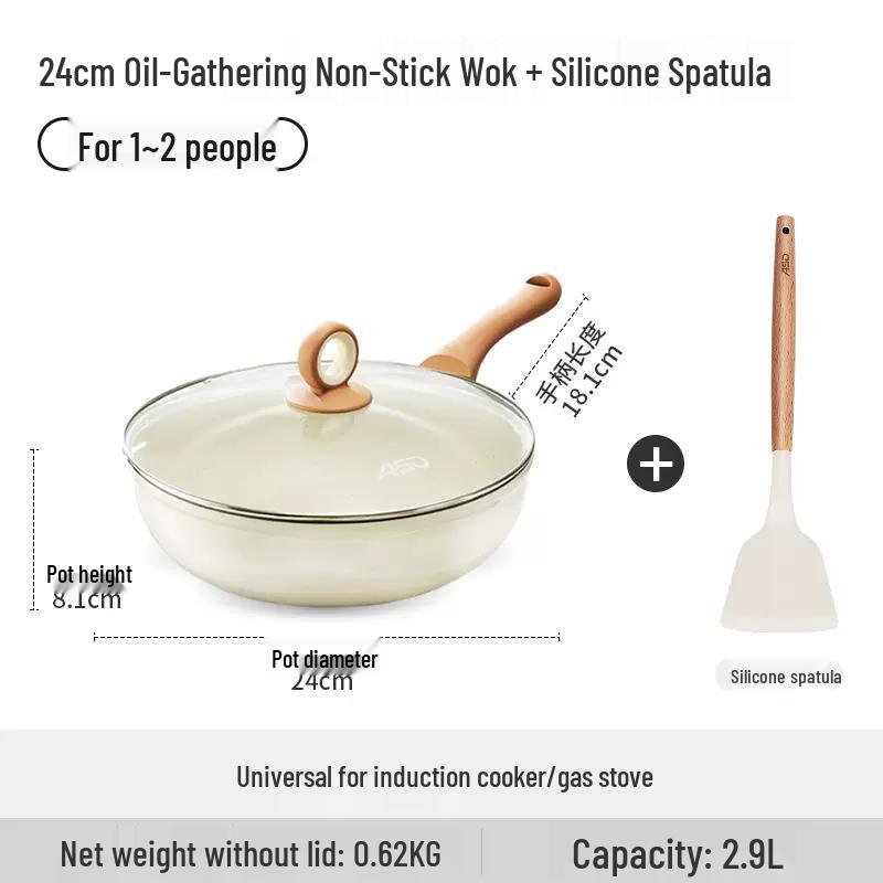 ASD 24cm Non-Stick Wok Set