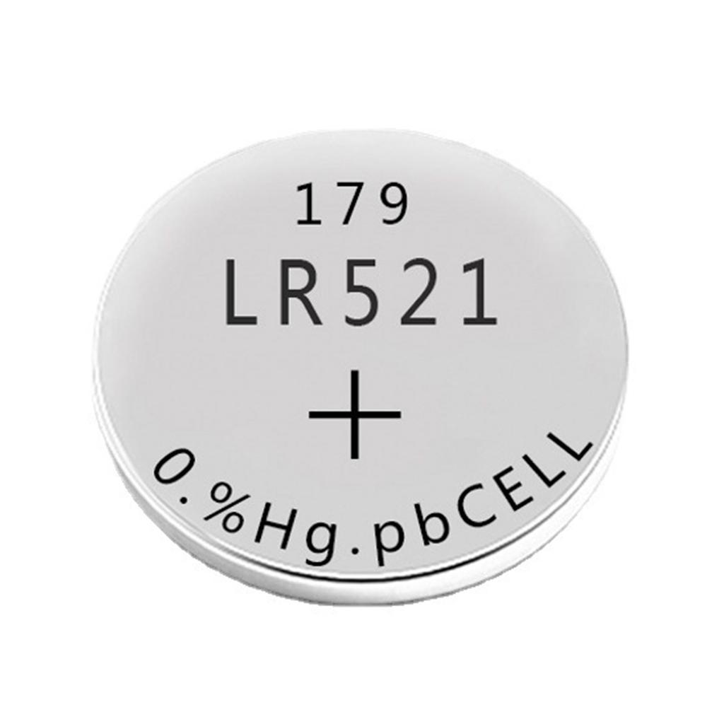 High Capacity Button Cell Battery Pack of 10/20/30/40pcs LR521 AG0 Batteries 8mAh 1.55V Button Cell Reliable Power