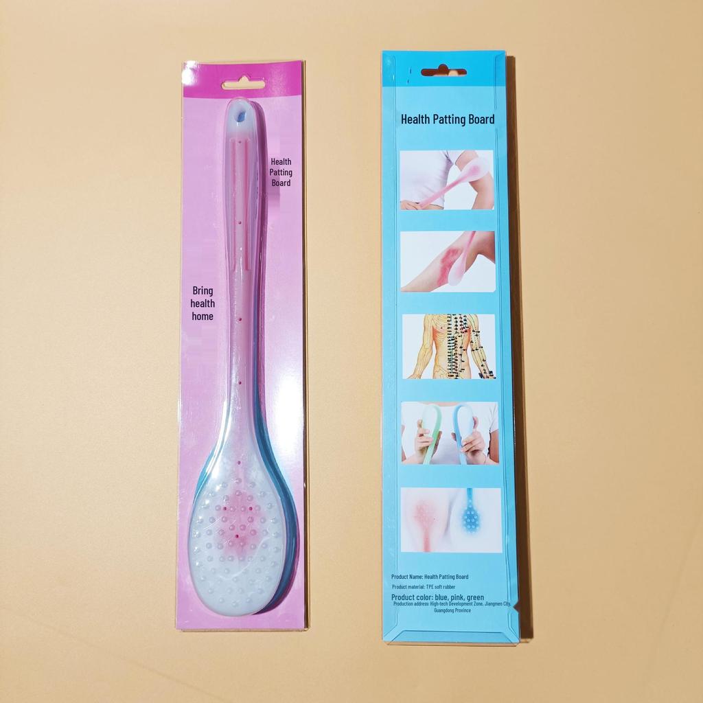 Silicone Meridian Patting Board: Fitness, Massage, Gua Sha, Acupoint Hammer for Health and Wellness.