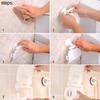 Toilettenpapierhalter mit Saugnapf, Tissue-Rollenständer, Badezimmerregal, zufällige Farbe ARI