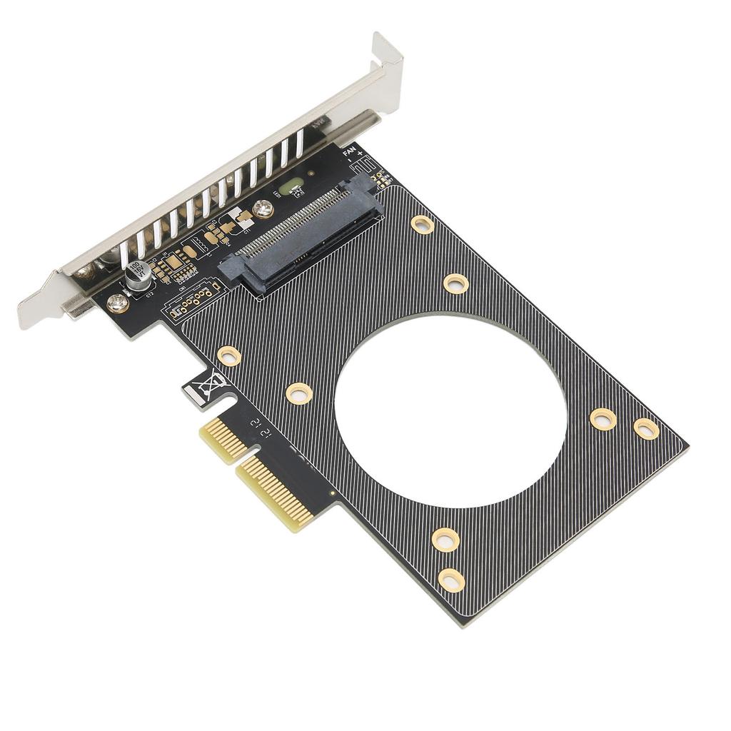 SSD Expansion Card PCIe X4 To NVME Riser Card Hollow Design Good Heat Dissipation for OS X for Win