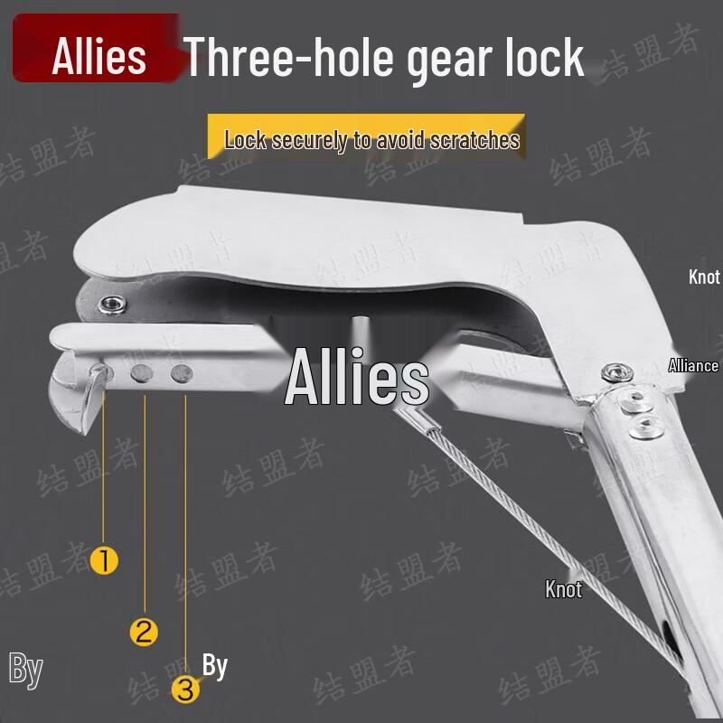 Folding Stainless Steel Grabber Tool