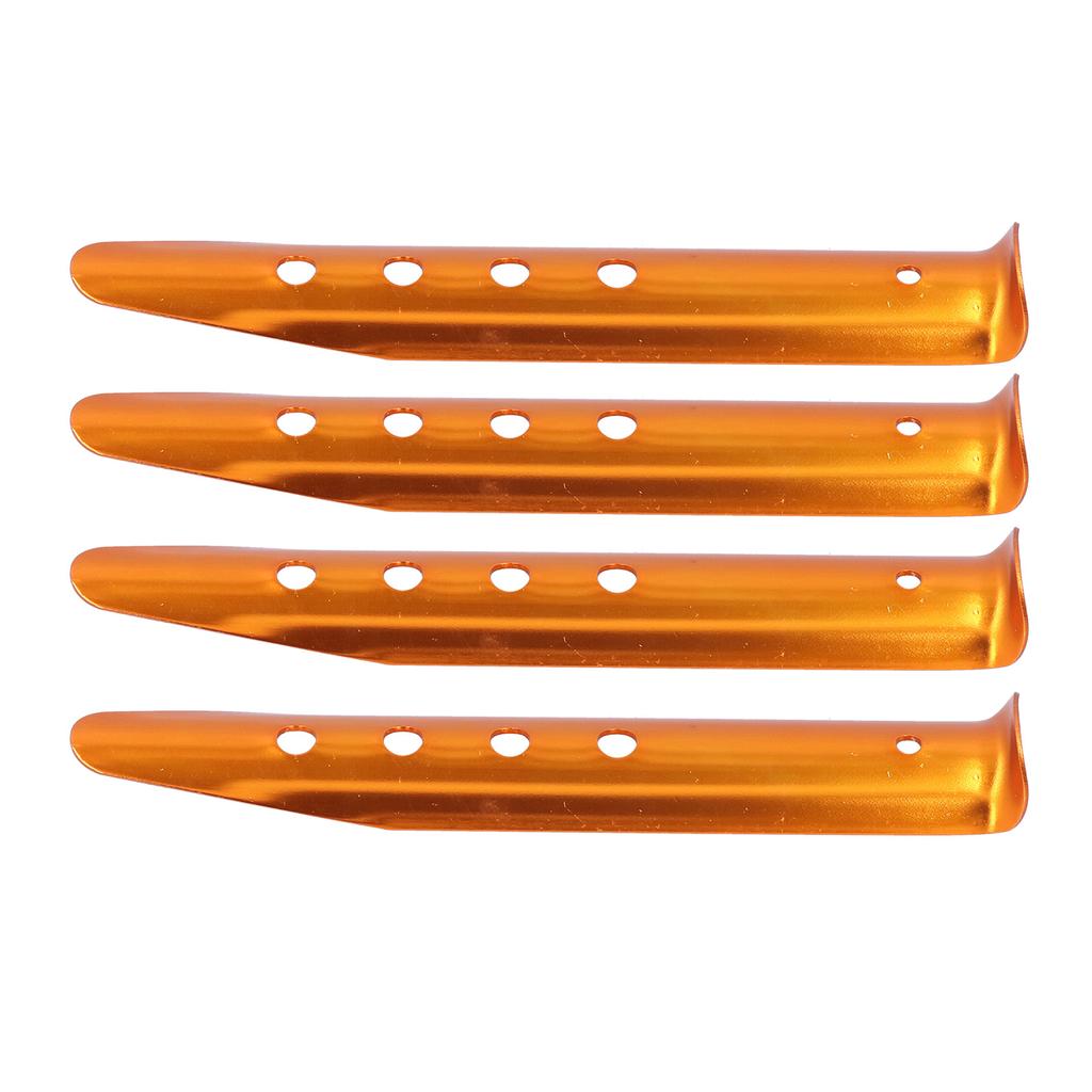 4PCS Tent Peg Stakes Portable Aluminium Alloy Canopy Nail for Outdoor Courtyard Camping Supplies