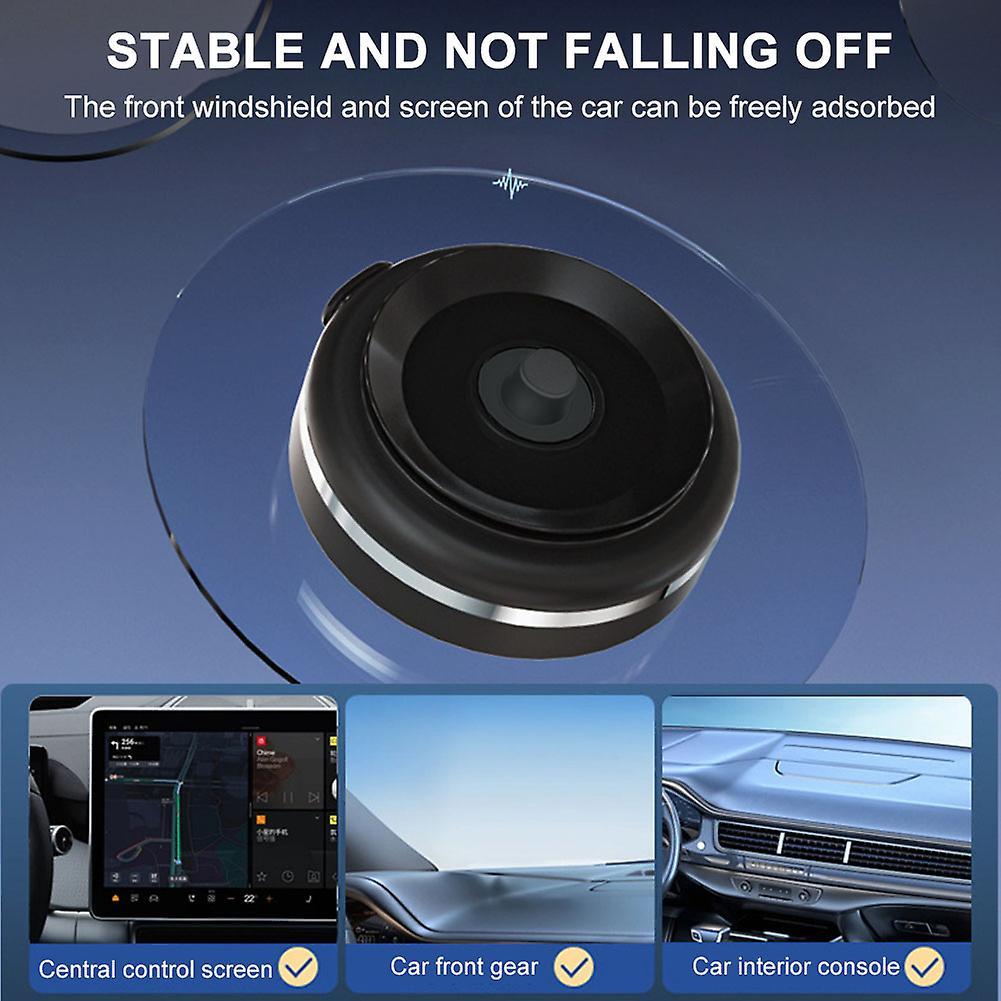 Car Magnetic Phone Holder with Vacuum Suction Cup Anti-Shake Steady Phone Stand for Trucks SUV