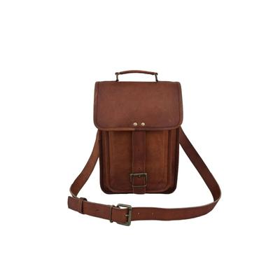 Briefcase School Crossbody Bags Leather Messenger Bag Laptop Satchel