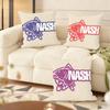 Brand N-Nash Fish Cushion Cover Soft Short Plush Pillow Cover Smooth Cozy Texture Aesthetic Cushion Case Home Decor