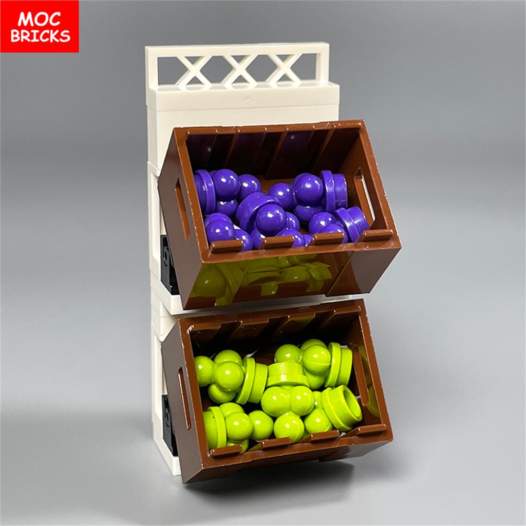 Non-Toxic Moc Bricks Office Furniture Tea Culture Desk Table Beverages Wine Educational Building Blocks City Model Children'S Toys Gifts