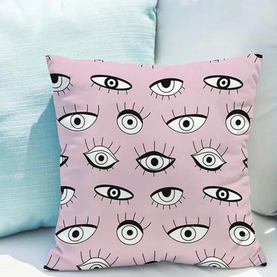 Federe x Cuscini Copricuscino Ciglia per Copricuscini Cuscini Decorativi per Divano Stampa Double-sided Peluche Corto