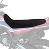 Motorcycle Non-Slip Seat Cover Fit For Honda CRF 300 L CRF300L Rally 2021-2024 Striped Grip Gripper Seat Saddle Cushion Cover