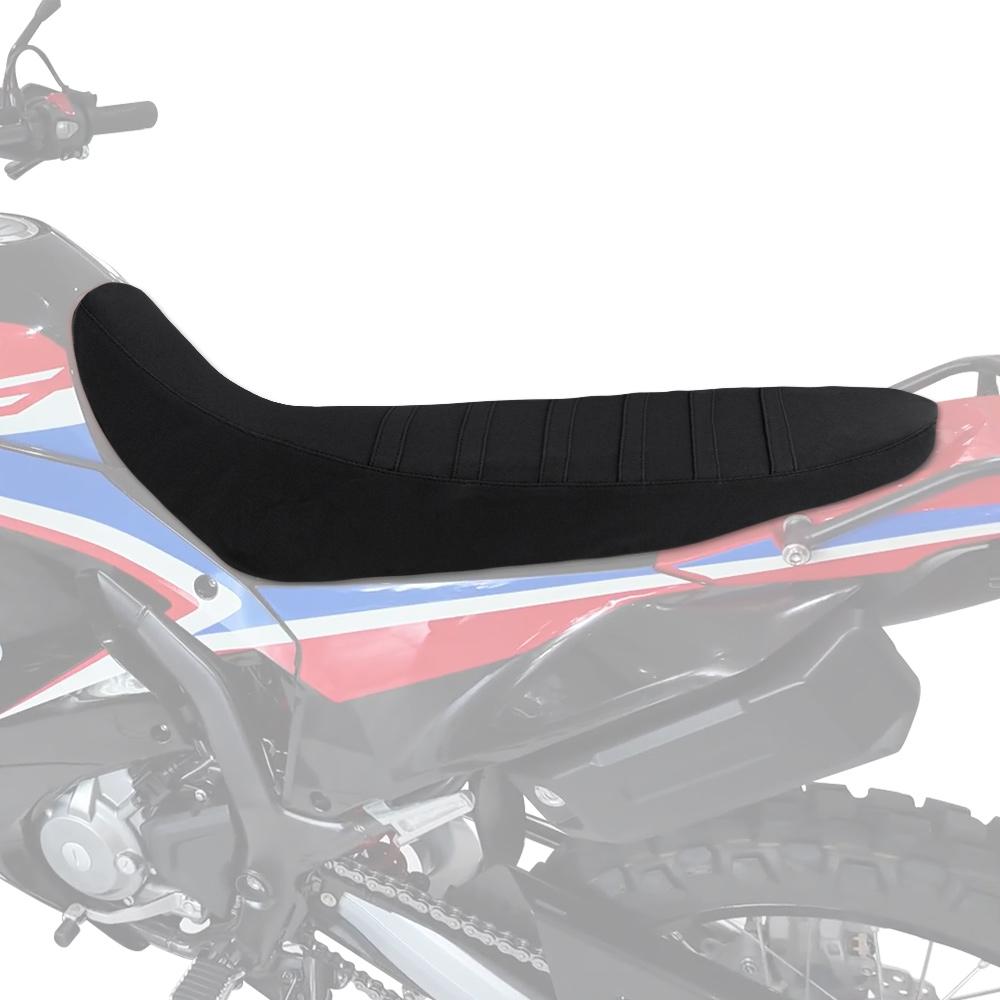Motorcycle Non-Slip Seat Cover Fit For Honda CRF 300 L CRF300L Rally 2021-2024 Striped Grip Gripper Seat Saddle Cushion Cover