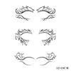 Eyelid Eyeliner Eyebrow Makeup Stickers Premium Face Party Festival Temporary Tattoo Stickers