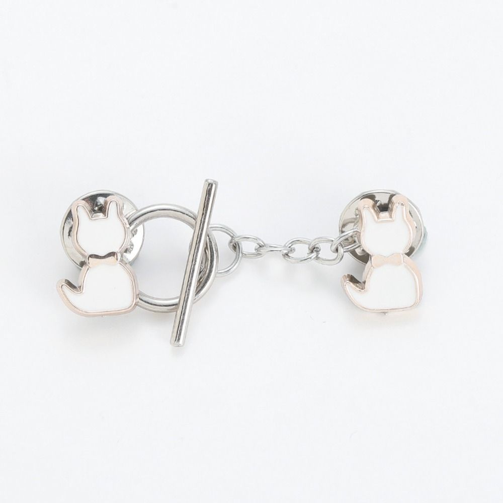 Bear Close Neckline Decorative Brooch Flower Camellia Anti-light Brooch Clothing Accessories