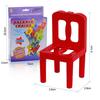 Family Board Game Children Educational Toy Balance Stacking Chairs  Game