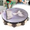 8/10 Inch Optional Size Tambourine Orff Instrument  Early Childhood Music Training