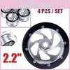 4x 22 Alloy Beadlock Wheel Rims For 110 Rc Axial Wraith Trx4 Crawler Redcat