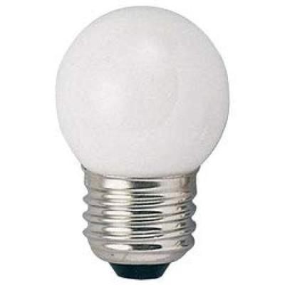 Small Round Bulbs, 7W, White, Mini Ball Bulbs, G40 BaseE26, White (Small Round Bulbs, Ball Bulbs) (25 Pieces)